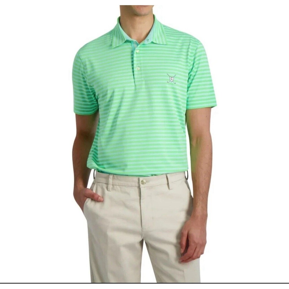 Chaps Mens Golf Polo Shirt Short Sleeve  Size Large